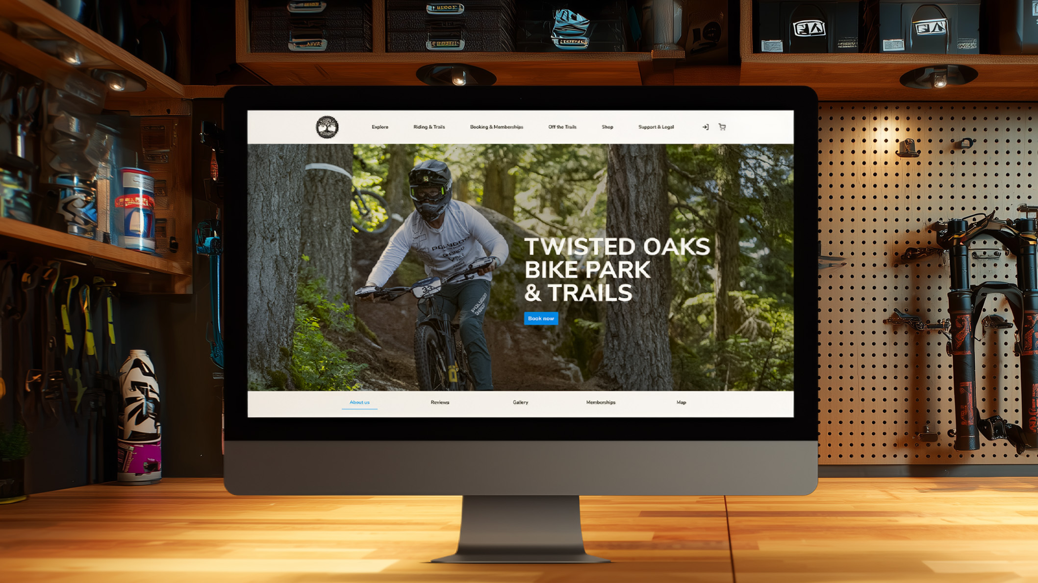 Heuristic Evaluation & Redesign - Mountain biking venue booking system